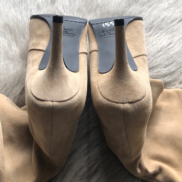 New Stuart Weitzman Lafayette Slouch Boots 5.5 - Picture 5 of 8